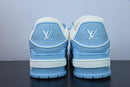 Louis Vuitton Trainer Low White Sky Blue