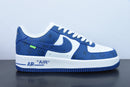 Louis Vuitton x Nike Air Force 1 Low By Virgil A White Royal