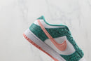 Nike Dunk Low Green Snakeskin