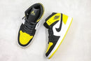 Air Jordan 1 Mid Yellow Toe Black
