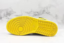 Air Jordan 1 Mid Yellow Toe Black