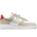 Nike Air Force 1 Low First Use Light Sail Red