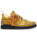 Off-White x Nike Air Rubber Dunk University Gold